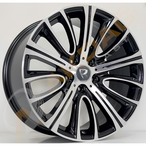 19X9,5 JANT BK 3S025 5X112 ET41 66,6 BLACK MACHINED