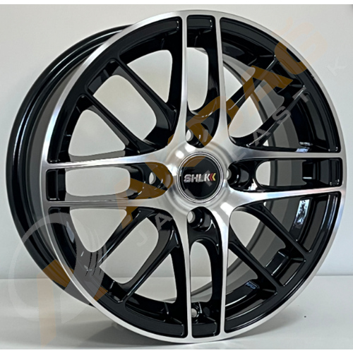 14X6 JANT SLK 2079 4X100 ET35-73,1 BLACK DİAMOND