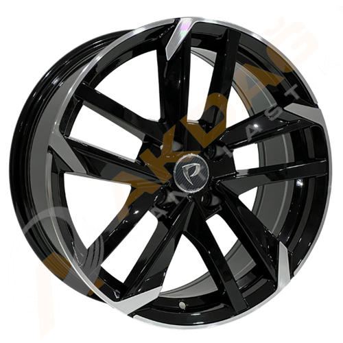 17X7.5 JANT BK 5788 4X108 ET28 65.1 BLACK MACHİNED