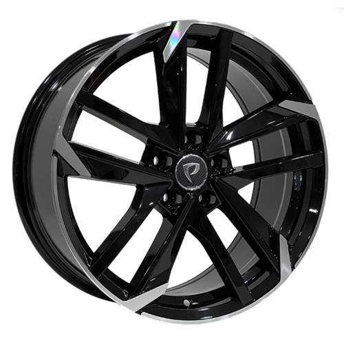 17X7.5 JANT BK 5788 5X108 ET40 65.1 BLACK MACHİNED