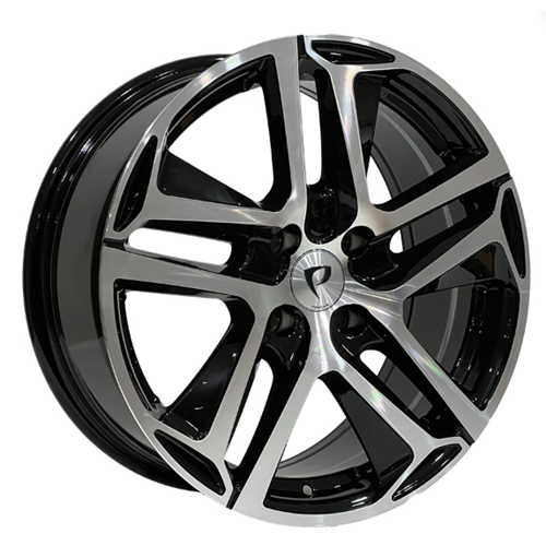17X7.5 JANT BK 5516 5X108 ET40 65.1 BLACK MACHİNED