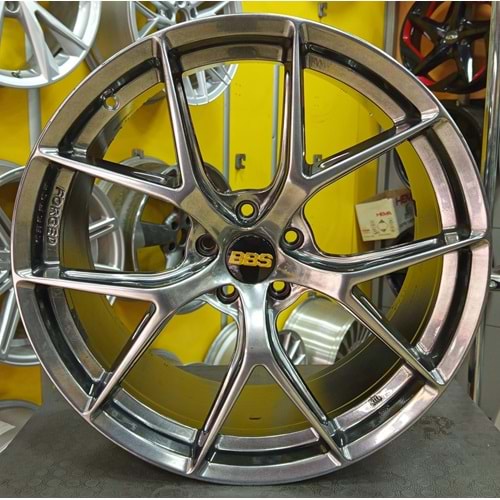 20X8.5-9.5 ÇIKMA JANT 5X112 ET 36-42 BBS FI-R HYPER BLACK