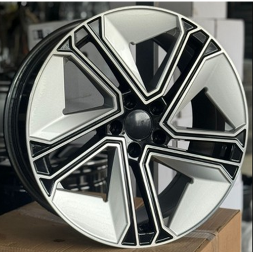 18X8,0 JANT TRUVA 1207 5X100 ET40 57,1 BLACK SİLVER DİAMOND