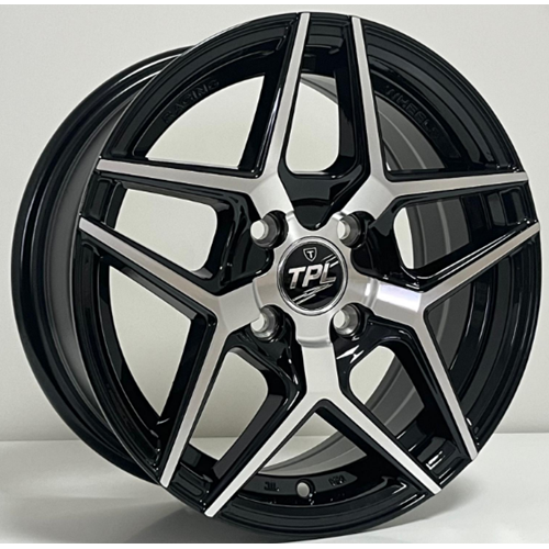 14X6 JANT TPL 1284 4X100 ET35-73.1 BLACK DİAMOND