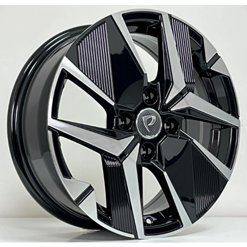 16X7 JANT BKY 1256 4X108 ET32 65,1 BLACK MACHINED
