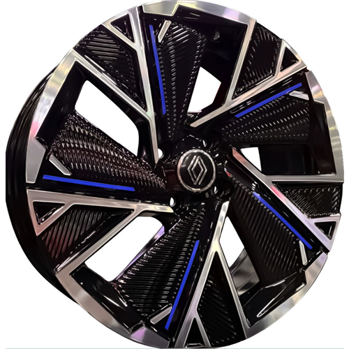 17X7,0 JANT BKY 1403 4X100 ET37 60,1 BLACK DİAMOND BLUE