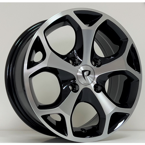 15X6,5 JANT BK 386 4X108 ET45-63,4 BLACK MACHİNED
