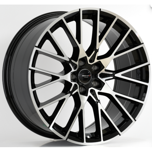 20X8,5 JANT PRO LA5408 5X112 ET27 66,6 BLACK DİAMOND