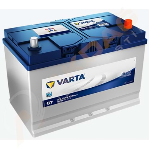 12V 95Ah Varta Akü Blue Promotive G7