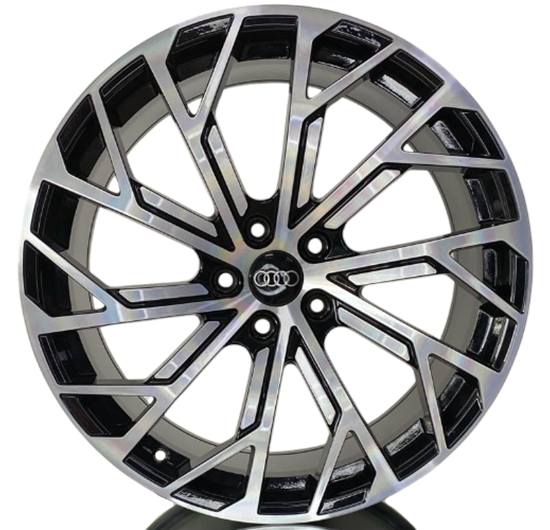 DY-819 8.5X19 5X112 ET40 66.45 Black Diamond Jant
