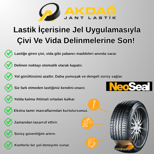 İzmir’de Lastik İçine Jel Uygulamasıyla, Çivi ve Vida Delinmelerine Son!