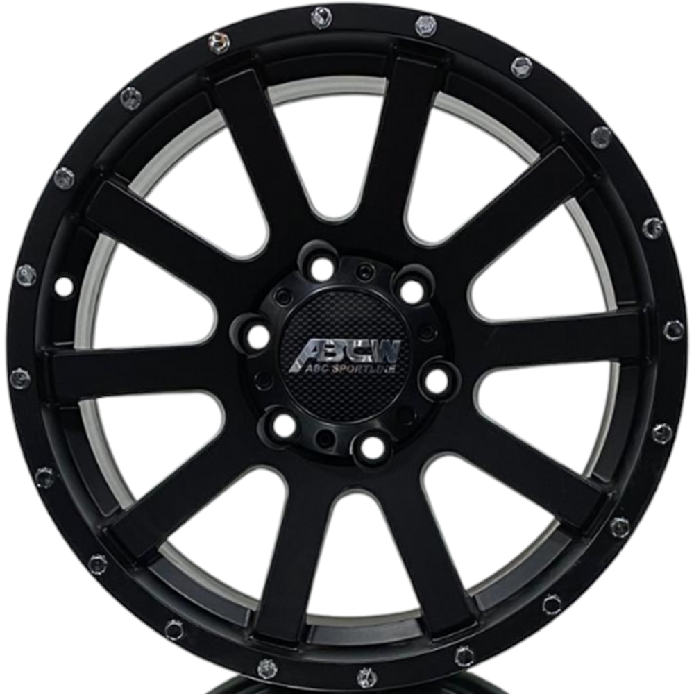 17X9.0 JANT BCH 7931 6X139.7 ET0 110 MATT BLACK