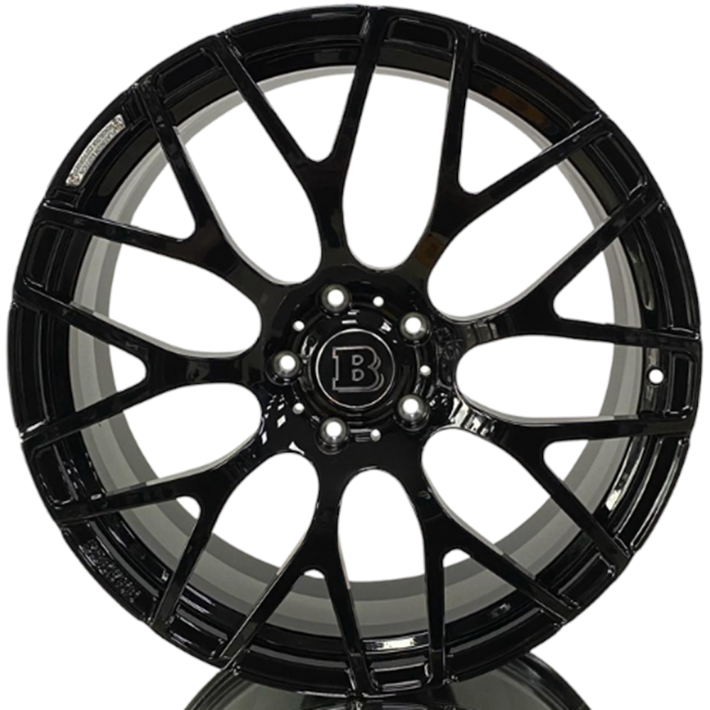 22X10 JANT FMB 21 5X130 ET30 84.1 BLACK BRABUS