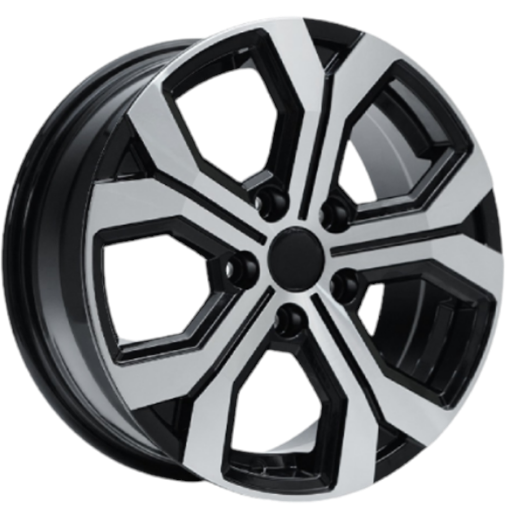 17X6,5 JANT ARGENT 17260 5X114,3 ET40 66,1 BLACK LIP DİAMOND