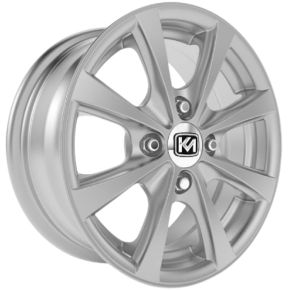 13X5,5 JANT KM 773 4X100 ET28 67,1 SİLVER