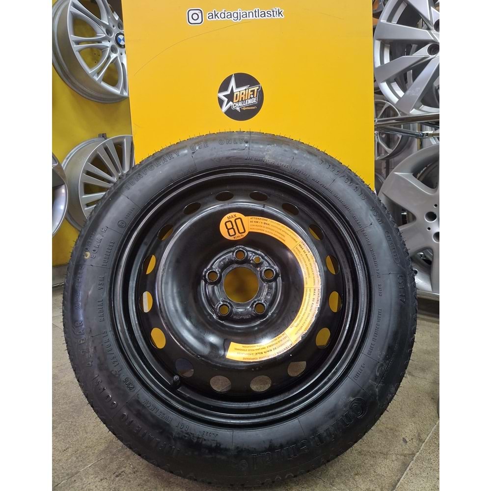 15 STEPNE JANT LASTİK 5X100