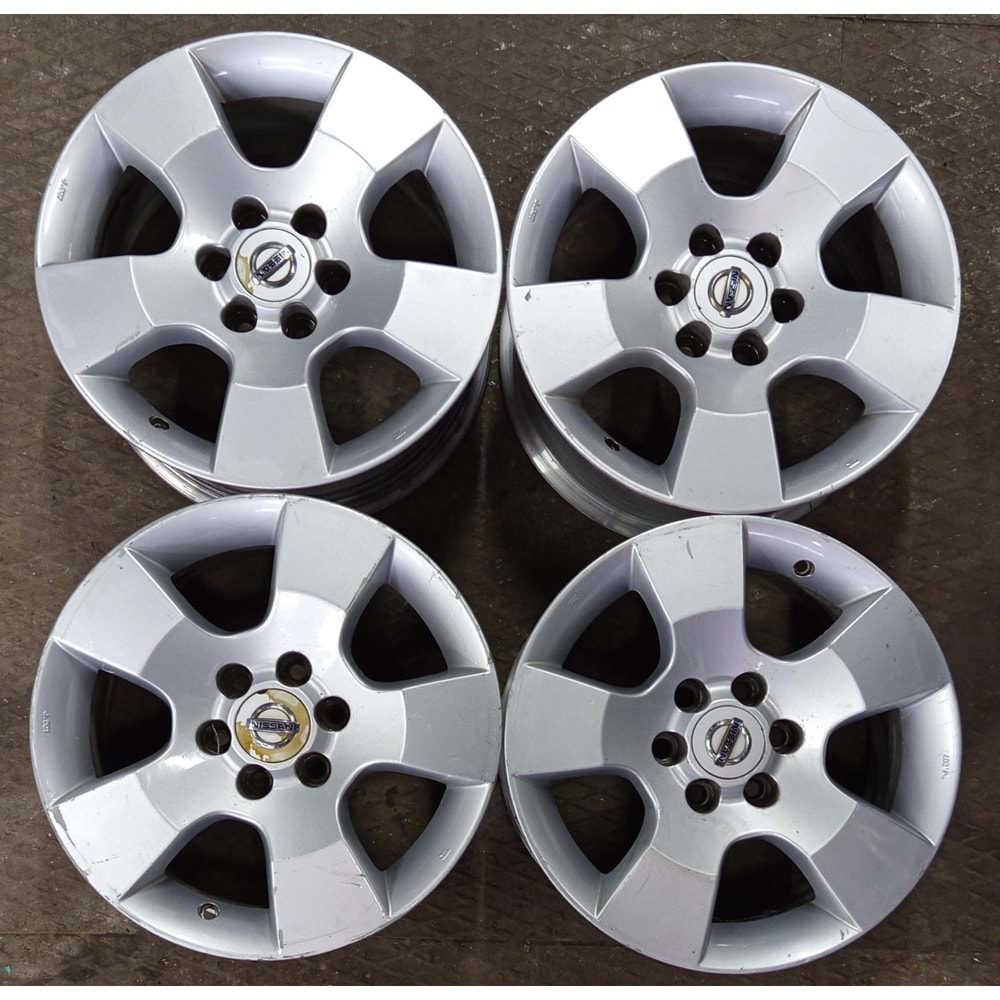 16X7 ÇIKMA JANT 6X114.3 ET 30 OEM NİSSAN (BOYA İSTER)
